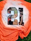 Baseball/Softball Tshirt with your child's photo on the back in their number/s
