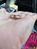 Personalized Heart shaped watch band charm